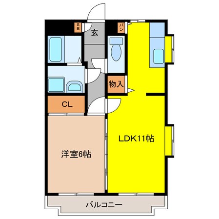 メゾン印場の物件間取画像